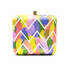 Sugarcrush Zig Zag Printed Clutch - SUGARCRUSH